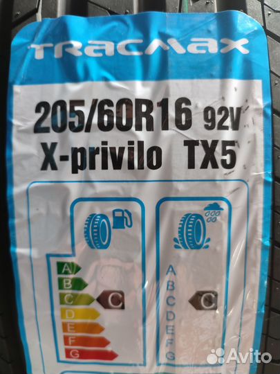 Tracmax X-Privilo TX5 205/60 R16