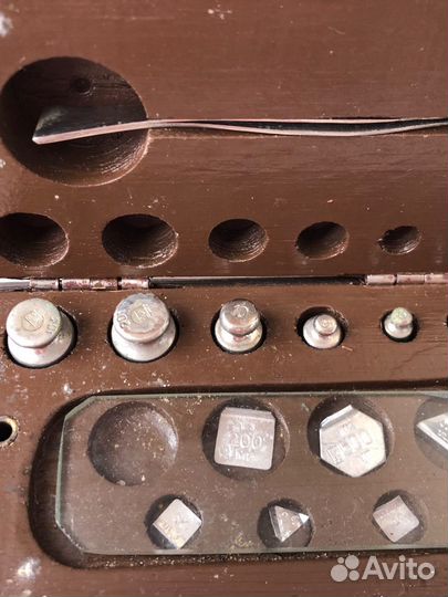 Весы равноплечие ручные Любительский набор