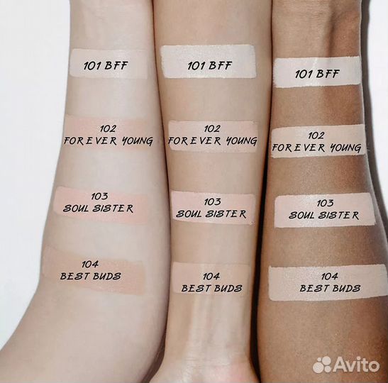 Soda тональная основа в стике, тон 101 bff