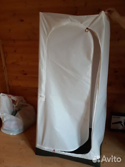 Напольная вешкалка для одежды с чехлом