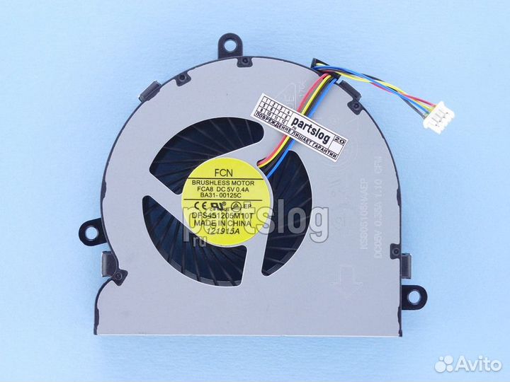 Вентилятор для HP 15-A, 15-AC, 15-BA, 15-AF 4-pin