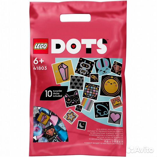 Набор тайлов Lego DOTs 41803 Extra Dots series 8