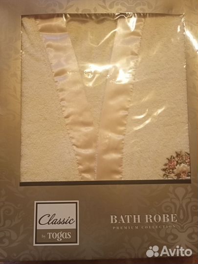 Халат махровый женский