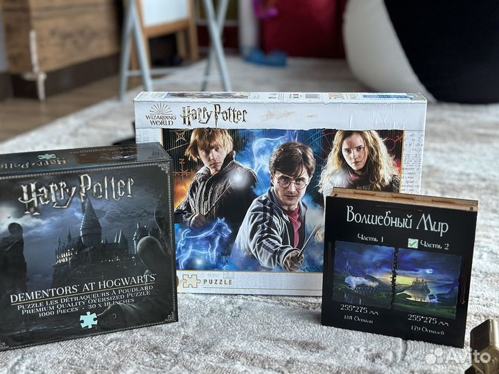 Пазлы гарри поттер