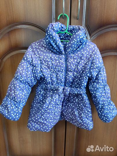 Куртка для девочки 98 весна