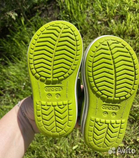 Crocs c5 сандалии детские унисекс