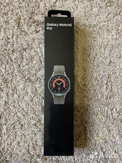 Новые Samsung Galaxy Watch5 Pro 45mm Gray Titanium