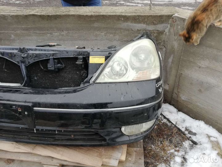 Ноускат бампер фары lexus ls