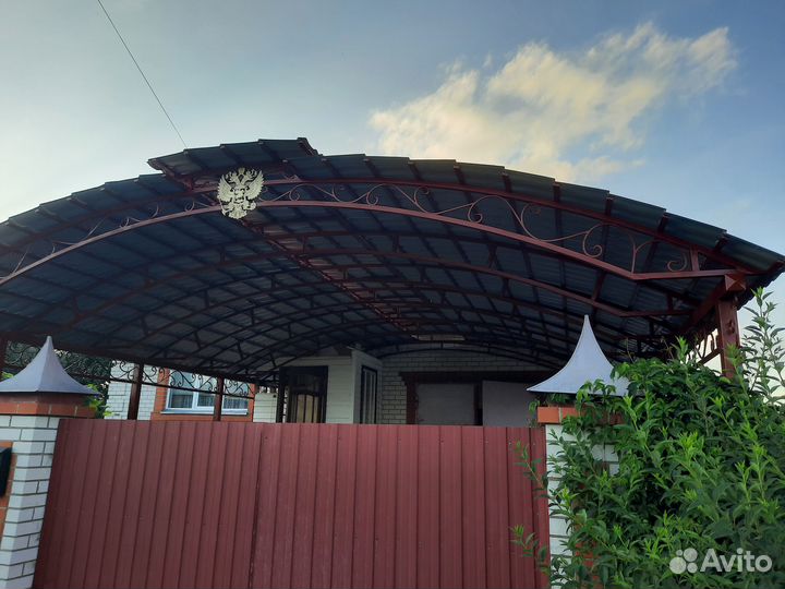 Навесы, козырьки, металлоконструкции