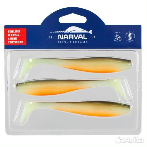 Силиконовая приманка Narval Choppy Tail 18cm #049