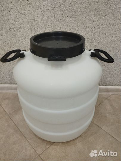 Бочка пластиковая пищевая 30л