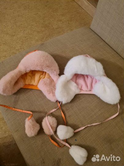 Шапка-ушанка зимняя на девочеку Чу