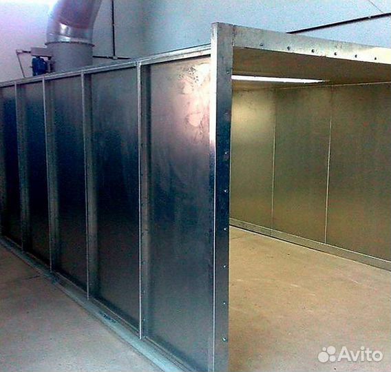 Окрасочная камера сухой фильтрации OKS-3000