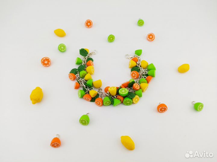 Украшения из полимерной глины