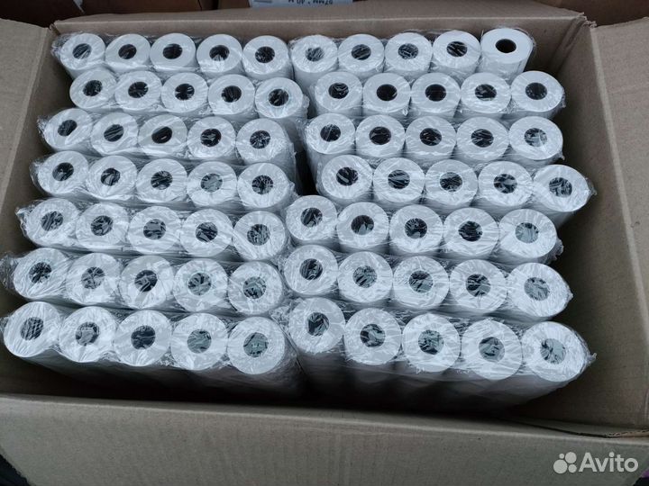 Чековая кассовая термо лента