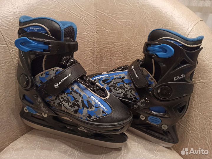 Коньки раздвижные 30 33 размер