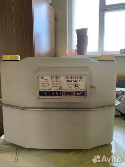 Газовый счетчик вк g6