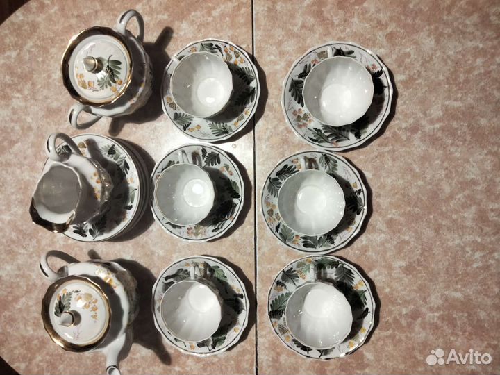 Сервиз чайный Горюн трава