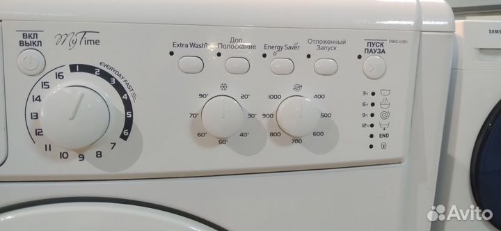 Стиральная машина бу Индезит 6 кг на гарантии