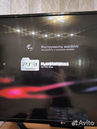 Sony PS3 slim прошитая +2 джойстика