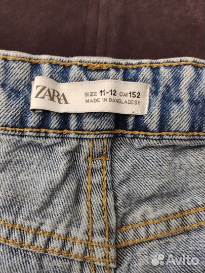 Джинсы для девочки 152 zara