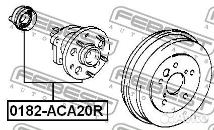 Ступица задняя