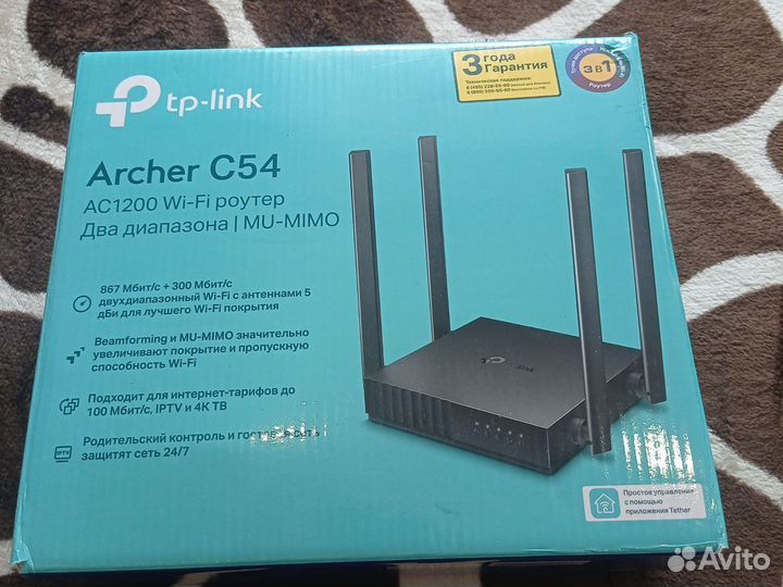 Роутер тп линк Archer C54