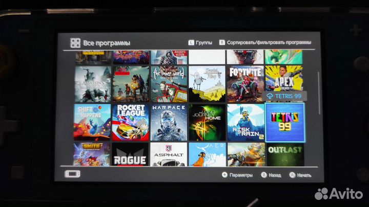 Nintendo switch lite С играми