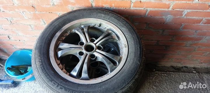 Литые диски r16 5x114 3 с резиной