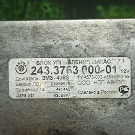 Блок управления Газель Микас 7.1 243.3763 000-01