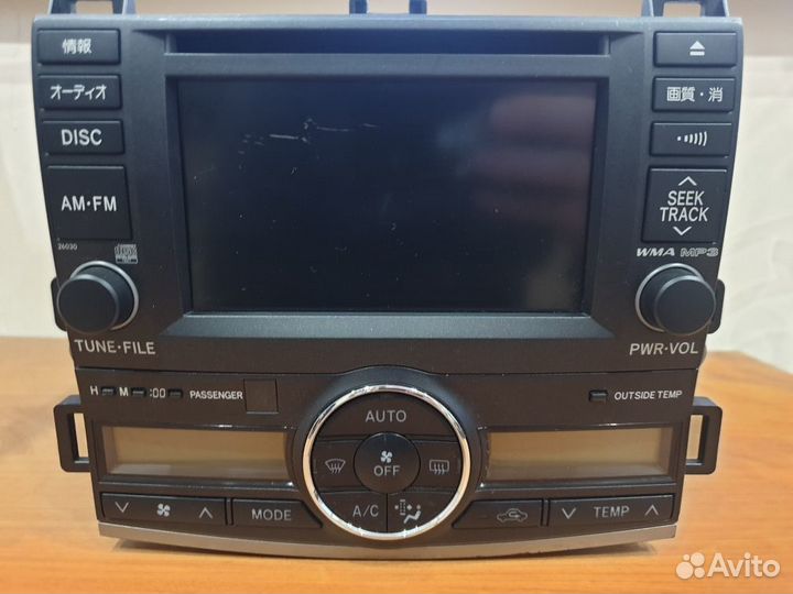 Магнитофон Toyota Premio 2010 г