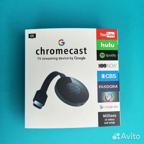 Chromecast тв приставка купить в Москве | Электроника | Авито