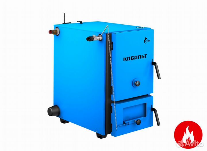 Твердотопливный котел кобальт 25