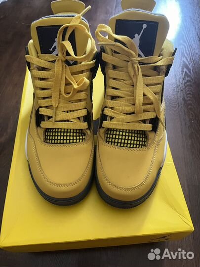 Jordan 4 yellow thunder