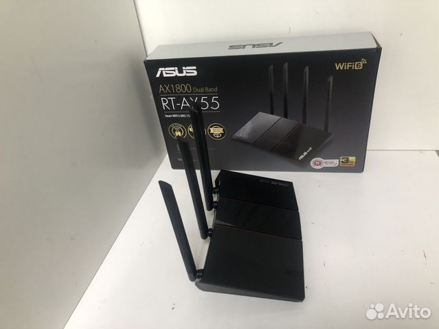 Wi-Fi роутер asus RT-AX55