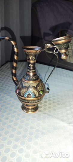 Медно-латунные предметы для интерьера