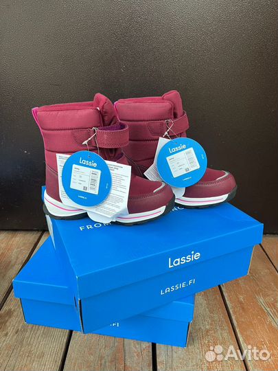 Lassie сапоги на девочку 28-33