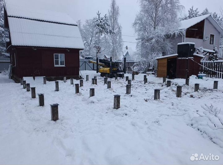 Сваи для фундамента