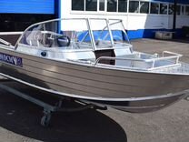 Новая лодка алюминиевая Wyatboat 430DCM