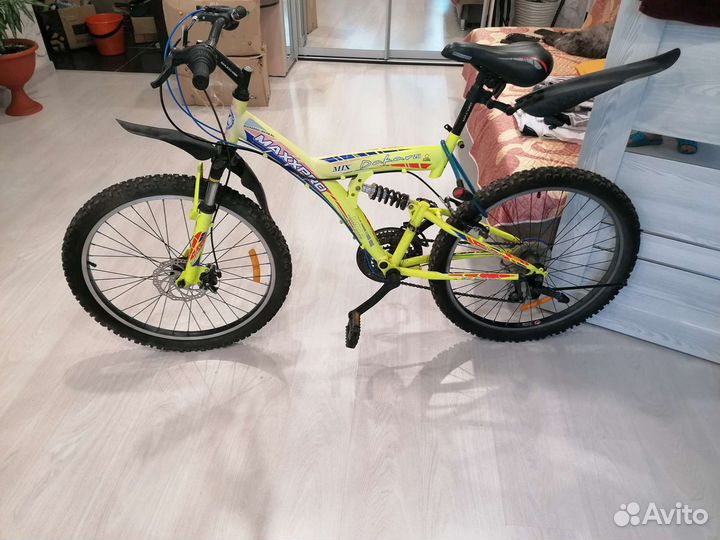 Двухподвесный велосипед maxx pro