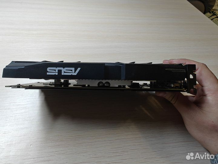 Видеокарта Asus GTX 1050Ti DC2O4G