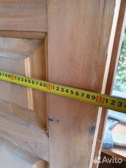 Дверное полотно, массив 200 на 60