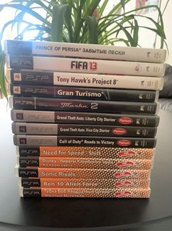 Лицензионные игры на PSP