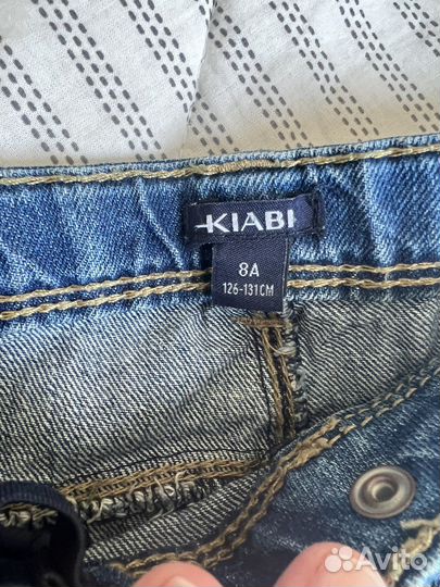 Шорты джинсовые 128