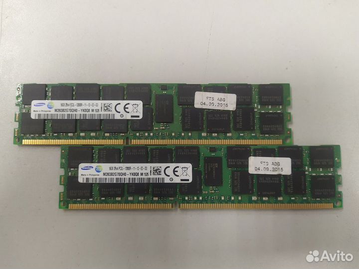 Оперативная память Samsung DDR3L 32Gb ECC REG