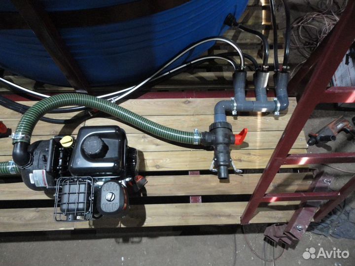 Растворный узел для агрохимии 10 m3