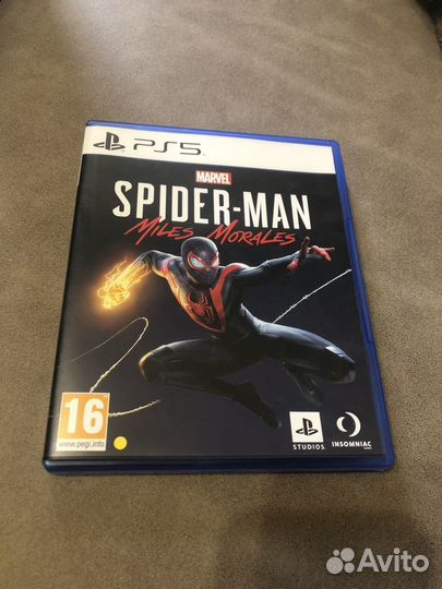 Spider man miles morales ps5 диск