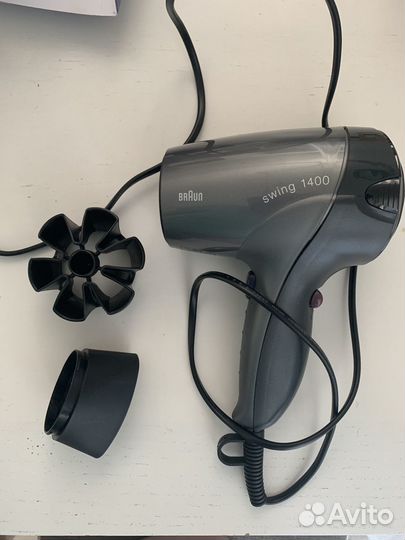 Фен braun новый