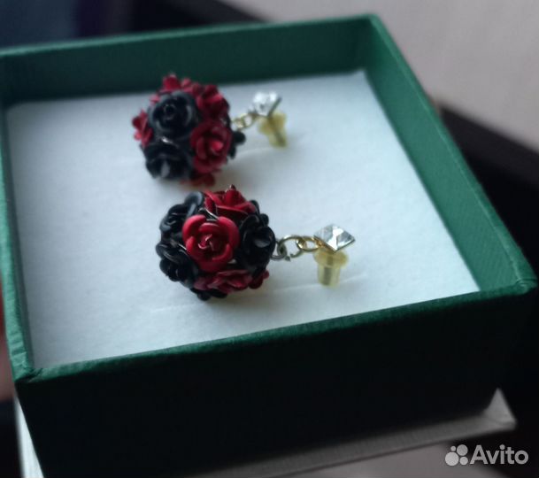 Серьги Розы