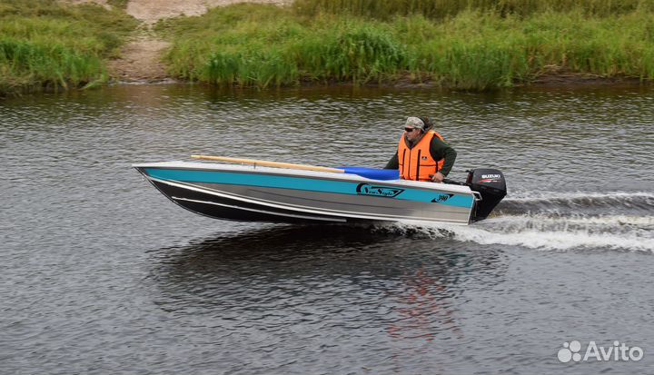 Алюминиевая лодка NewStyle - 390 easy